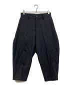 LIMI feuリミフゥ）の古着「ウールタックパンツ」｜グレー