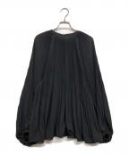 HLMエイチエルエム）の古着「プリーツブラウス」｜グレー