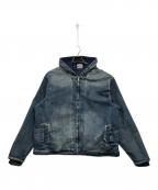 PROCLUBプロクラブ）の古着「HEAVYWEIGHT DENIM ZIP-UP JACKET」｜ブルー
