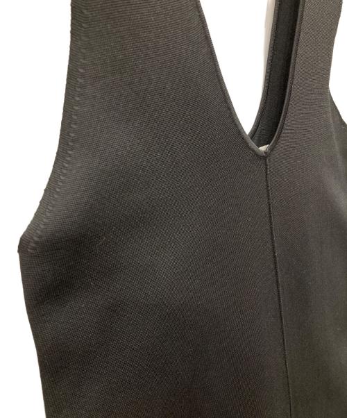 AEWEN MATOPH（イウエン マトフ）AEWEN MATOPH (イウエン マトフ) ニットジャンパースカート ブラック サイズ:36の古着・服飾アイテム