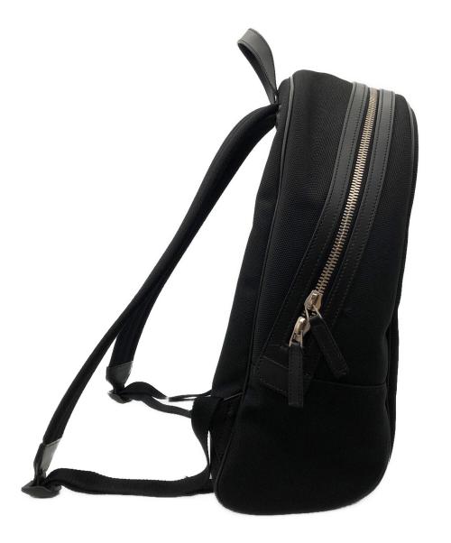 GUCCI（グッチ）GUCCI (グッチ) キャンバスデイパック ブラックの古着・服飾アイテム