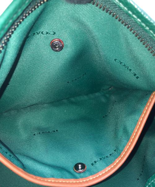 COACH（コーチ）COACH (コーチ) ケリー レザークロスボディバッグ グリーンの古着・服飾アイテム