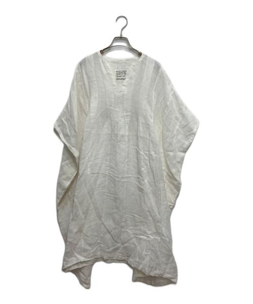 DOSA（ドーサ）DOSA (ドーサ) ハンドメイドブラウスワンピース ホワイト サイズ:不明の古着・服飾アイテム