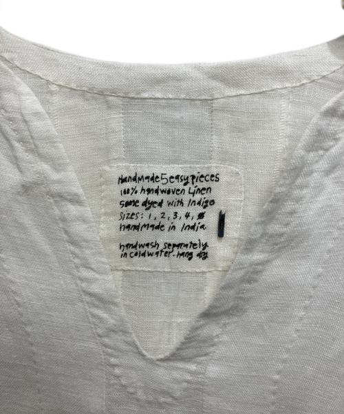 DOSA（ドーサ）DOSA (ドーサ) ハンドメイドブラウスワンピース ホワイト サイズ:不明の古着・服飾アイテム