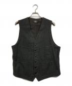 RRLダブルアールエル）の古着「スティーブンス スチライプベスト」｜グリーン