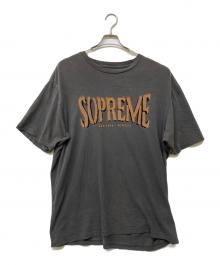 SUPREME（シュプリーム）の古着「Flocked Washed S/S Top」｜グレー