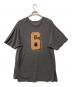 SUPREME (シュプリーム) Flocked Washed S/S Top グレー サイズ:ＸＬ：9000円