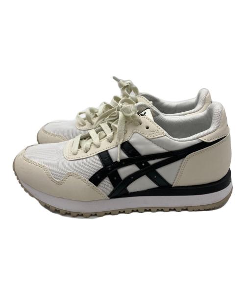 asics（アシックス）asics (アシックス) TIGER RUNNER II ホワイト×ブラック サイズ:25の古着・服飾アイテム