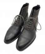 Trading postトレーディングポスト）の古着「レースアップブーツ」｜ブラック