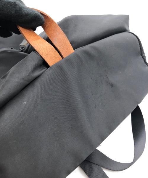 HENDER SCHEME（エンダースキーマ）Hender Scheme (エンダースキーマ) double pocket pack ブラックの古着・服飾アイテム