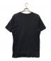 MONCLER (モンクレール) 立体ロゴ刺繍クルーネックTシャツ ブラック サイズ:Ｍ：15000円