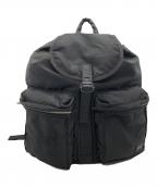 PORTERポーター）の古着「TANKER RUCKSACK」｜ブラック