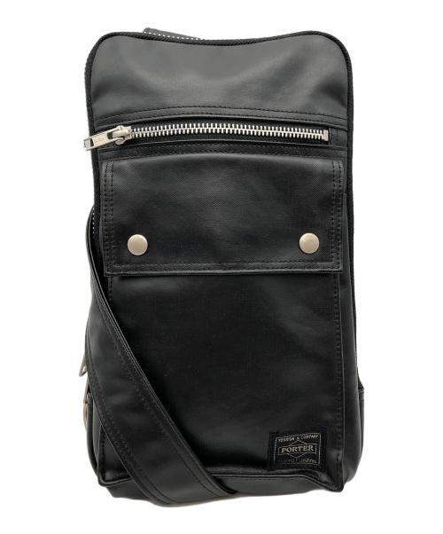 PORTER（ポーター）PORTER (ポーター) SLING SHOULDER BAG ブラックの古着・服飾アイテム