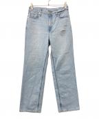 upper hightsアッパーハイツ）の古着「THE HIM DAMAGED REEF デニムパンツ(ザ・ヒム・ダメージ・リーフ)」｜インディゴ