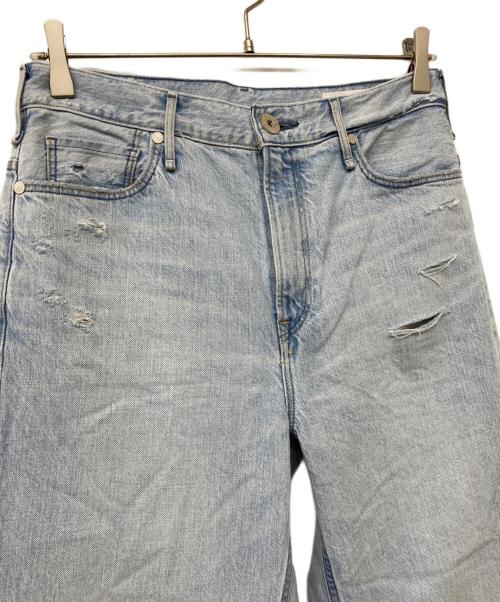 upper hights（アッパーハイツ）upper hights (アッパーハイツ) THE HIM DAMAGED REEF デニムパンツ(ザ・ヒム・ダメージ・リーフ) インディゴ サイズ:24の古着・服飾アイテム