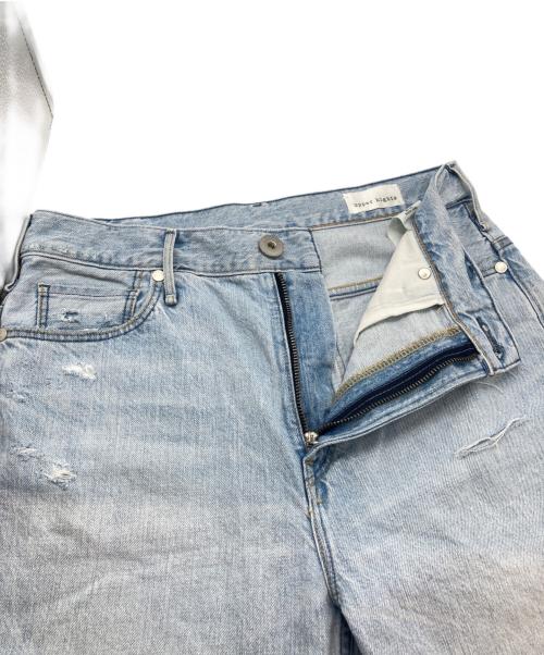 upper hights（アッパーハイツ）upper hights (アッパーハイツ) THE HIM DAMAGED REEF デニムパンツ(ザ・ヒム・ダメージ・リーフ) インディゴ サイズ:24の古着・服飾アイテム