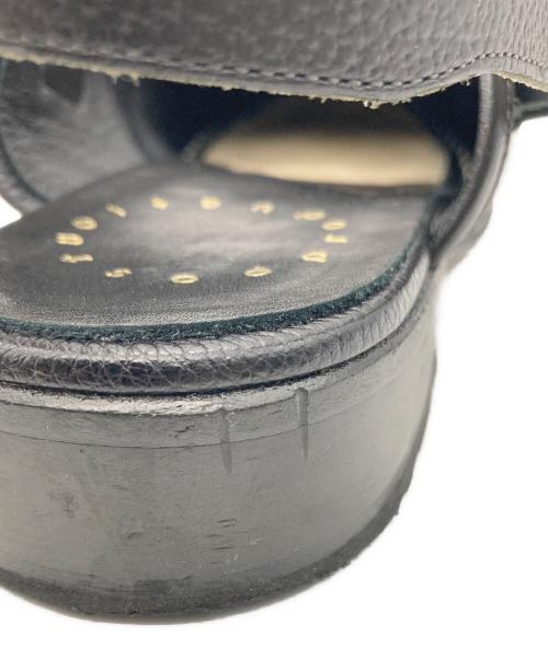 Post Production（ポストプロダクション）Post Production (ポストプロダクション) FACE sandals（フェイス　サンダル） ブラック サイズ:25～26の古着・服飾アイテム