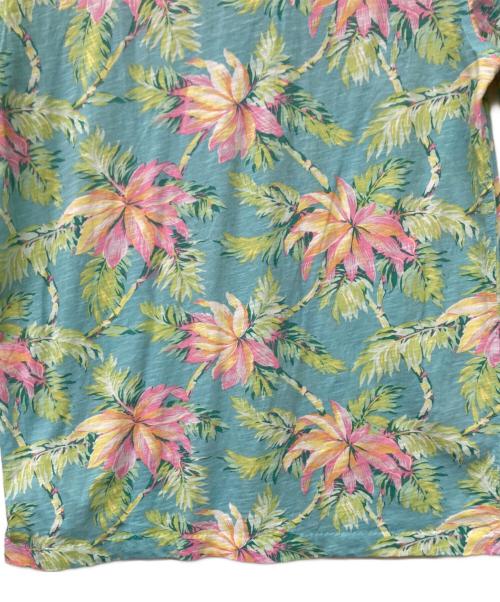 POLO RALPH LAUREN（ポロ・ラルフローレン）POLO RALPH LAUREN (ポロ・ラルフローレン) アロハシャツ スカイブルー サイズ:SIZE XLの古着・服飾アイテム