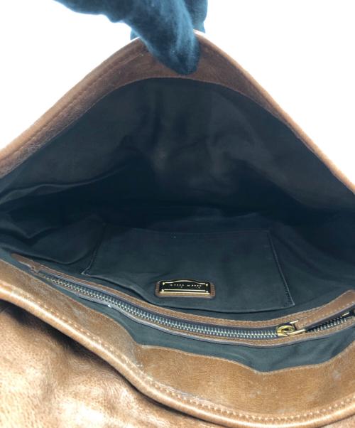 MIU MIU（ミュウミュウ）MIU MIU (ミュウミュウ) ワンハンドルバッグ ブラウンの古着・服飾アイテム