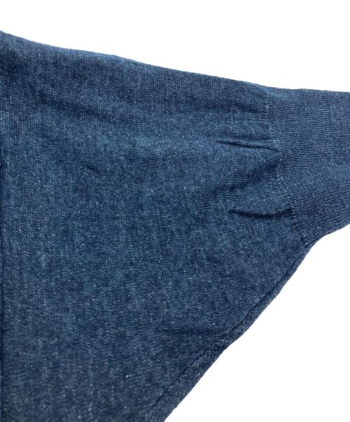 45R（フォーティファイブ・アール）45R (フォーティファイブ・アール) トッパーカーディガン インディゴ サイズ:size0の古着・服飾アイテム