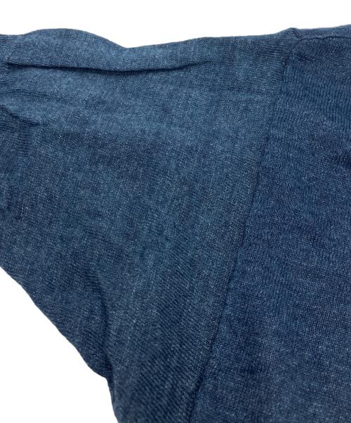 45R（フォーティファイブ・アール）45R (フォーティファイブ・アール) トッパーカーディガン インディゴ サイズ:size0の古着・服飾アイテム