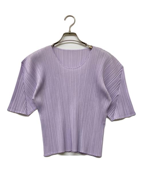 PLEATS PLEASE（プリーツプリーズ）PLEATS PLEASE (プリーツプリーズ) プリーツブラウス ラベンダー サイズ:FREEの古着・服飾アイテム