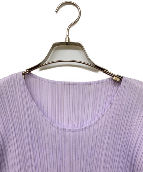 PLEATS PLEASE（プリーツプリーズ）PLEATS PLEASE (プリーツプリーズ) プリーツブラウス ラベンダー サイズ:FREEの古着・服飾アイテム