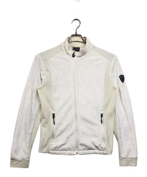 EA7（イーエーセブン）EA7 (イーエーセブン) 切替トラックジャケット ホワイト サイズ:Sの古着・服飾アイテム