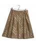 BURBERRY LONDON（バーバリーロンドン）の古着「ミディスカート」｜ベージュ