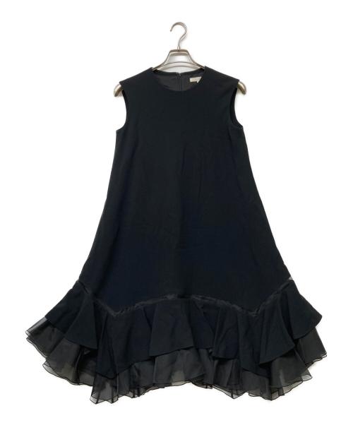 EPOCA（エポカ）EPOCA (エポカ) ノースリーブワンピース ブラック サイズ:Ｌの古着・服飾アイテム