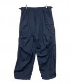 FreshServiceフレッシュサービス）の古着「NYLON TAFFETA UPWARD CARGO POCKET PANTS」｜ネイビー