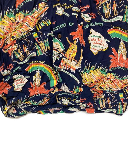 Sun Surf（サンサーフ）Sun Surf (サンサーフ) アロハシャツ ネイビー サイズ:SIZE XXLの古着・服飾アイテム