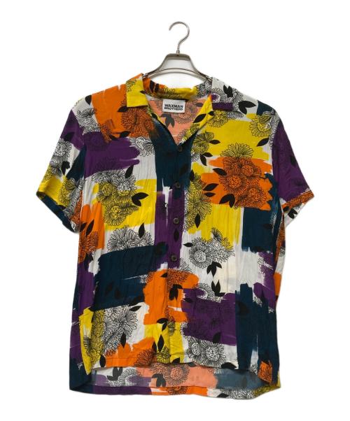 WAXMAN BROTHERS（ワックスマンブラザーズ）WAXMAN BROTHERS (ワックスマンブラザーズ) 総柄シャツ マルチカラー サイズ:Lの古着・服飾アイテム
