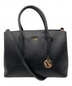 FURLAフルラ）の古着「ハンドバッグ」｜ブラック