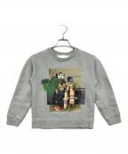 BURBERRY LONDONバーバリーロンドン）の古着「プリントスウェット」｜グレー