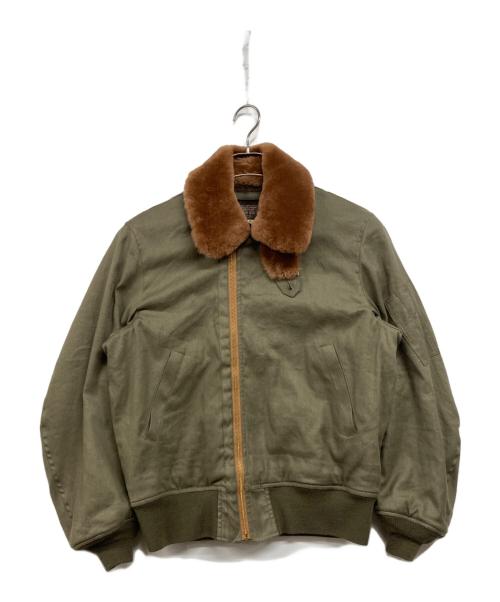 Dry Bones（ドライボーンズ）Dry Bones (ドライボーンズ) Civilian Model B-15 Jacket グリーン サイズ:40の古着・服飾アイテム