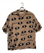 WACKO MARIAワコマリア）の古着「RECORDS HAWAIIAN」｜ブラック×ベージュ