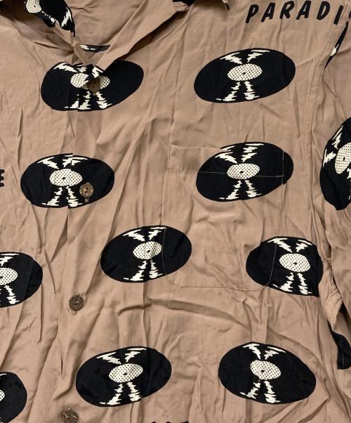 WACKO MARIA（ワコマリア）WACKO MARIA (ワコマリア) RECORDS HAWAIIAN ブラック×ベージュ サイズ:SIZELの古着・服飾アイテム