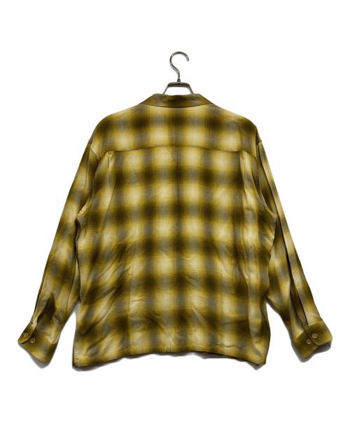 RADIALL（ラディアル）RADIALL (ラディアル) LO-N-SLO -OPEN COLLARED SHIRT L/S イエロー サイズ:Mの古着・服飾アイテム
