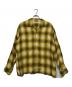 RADIALL（ラディアル）の古着「LO-N-SLO -OPEN COLLARED SHIRT L/S」｜イエロー