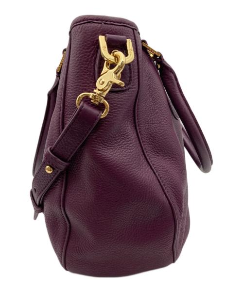 TORY BURCH（トリーバーチ）TORY BURCH (トリーバーチ) アマンダクラシック ホーボー パープルの古着・服飾アイテム