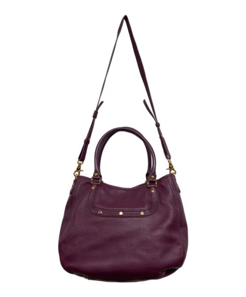 TORY BURCH（トリーバーチ）TORY BURCH (トリーバーチ) アマンダクラシック ホーボー パープルの古着・服飾アイテム