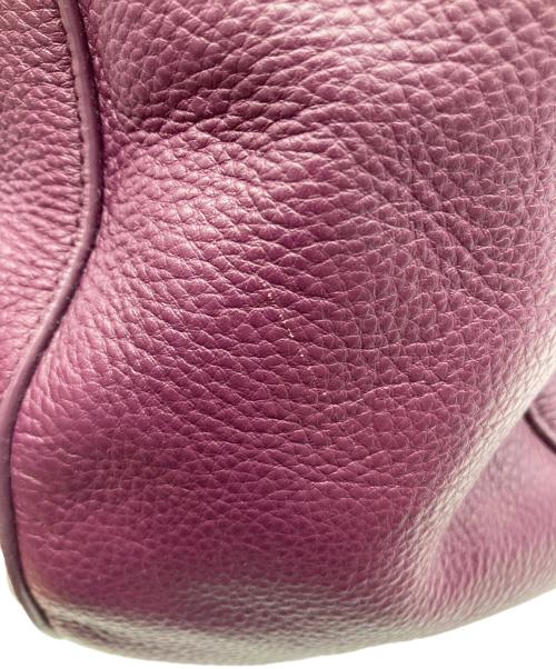 TORY BURCH（トリーバーチ）TORY BURCH (トリーバーチ) アマンダクラシック ホーボー パープルの古着・服飾アイテム