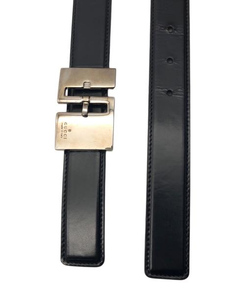 GUCCI（グッチ）GUCCI (グッチ) Gバックルベルト ブラウンの古着・服飾アイテム