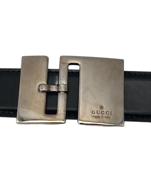GUCCI（グッチ）GUCCI (グッチ) Gバックルベルト ブラウンの古着・服飾アイテム