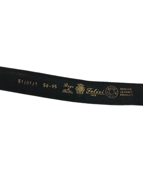 Felisi（フェリージ）Felisi (フェリージ) レザーベルト ブラックの古着・服飾アイテム