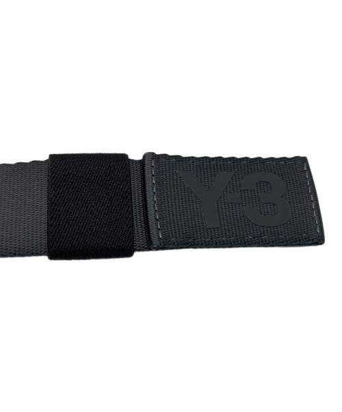 Y-3（ワイスリー）Y-3 (ワイスリー) ナイロンベルト ブラック サイズ:L　130㎝の古着・服飾アイテム