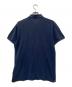 MONCLER (モンクレール) ロゴ鹿の子ポロシャツ ネイビー サイズ:SIZE XL：5000円