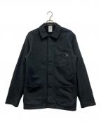 ORCIVALオーシバル）の古着「裏毛ジャケット」｜ブラック