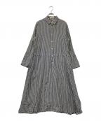 45Rフォーティファイブ・アール）の古着「ギンガムチェックシャツワンピース」｜ネイビー